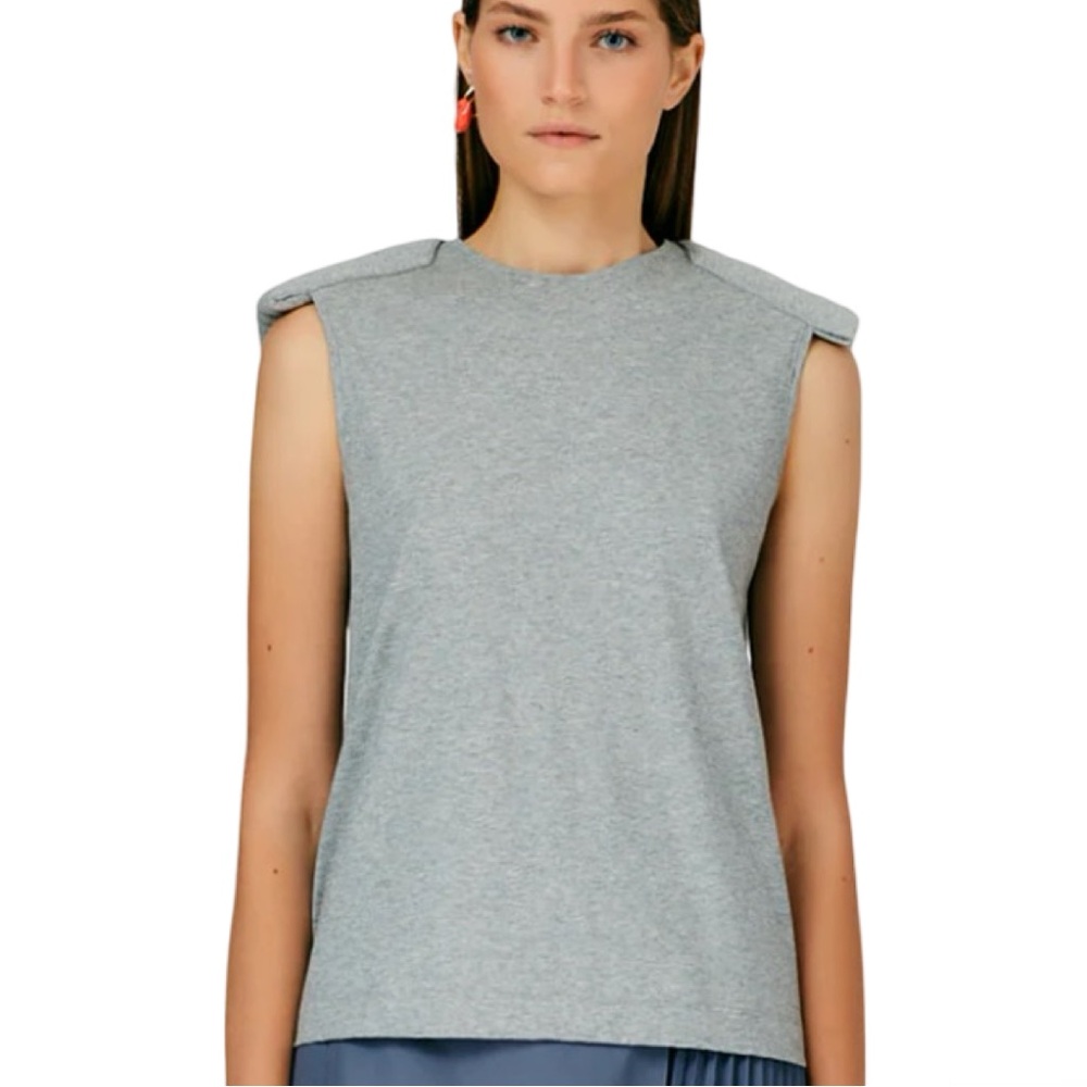 Tibi epaulette tee shirt. EUC